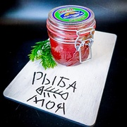 Икра горбуши, 230 гр стекло, (Камча)