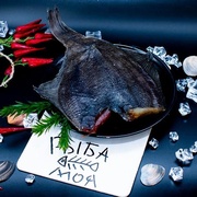 КАМБАЛА вяленая с икрой, крупная, 350+