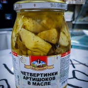 Четвертинки артишоков в масле Bella Contadina, 950 гр
