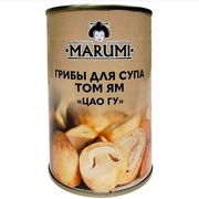 Грибы Цао Гу консервированные для супа Том Ям Marumi, 425 мл