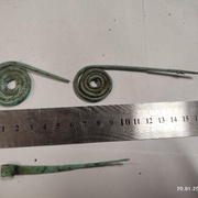 Металл бронза украшение вставка заколка