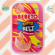 Мармелад Bebeto Ленточки клубничный лимонад уп. 400 гр
