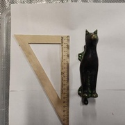 Металл латунь ручка кот