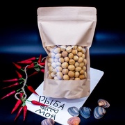 Арахис в глазури со вкусом креветки, вес 500 гр