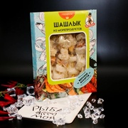 Шашлык из морепродуктов "Морское ассорти", 300 гр
