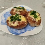 Котлеты с грибами