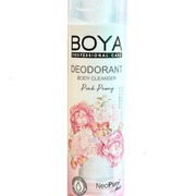 Гель-крем для душа дезодорирующий "Розовый Пион" Boya