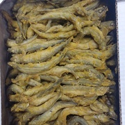 Мойва жареная в кляре