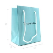 ПОДАРОЧНЫЙ ПАКЕТ TIFFANY & CO 16Х8Х12