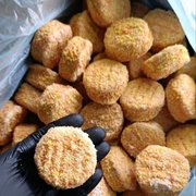 Фишкейк с сыром и капустой брокколи