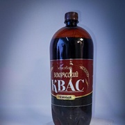 Квас Белорусский темный новый, 1.5 л, КВАСОВАР