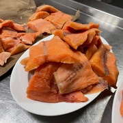 Мясо семги (кусочки лосося без кожи), Чили