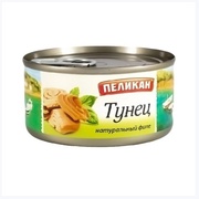 Тунец Филе в собственном соку 185гр.