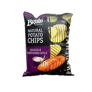 Чипсы Натуральная картошка "Лосось в сливочном соусе" ТМ Brut0 130 г