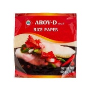 Рисовая бумага Aroy-D, 50 л, диаметр 22 см, 454 гр