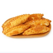 Чебуреки мини с творожным сыром и зеленью