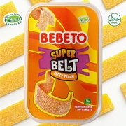 Мармелад Bebeto Ленточки сочный персик, уп. 400 гр