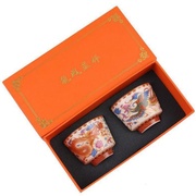 Пиала ном 1 дракон и феникс парная чашка кунг-фу 2 шт по150 мл