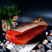 Балык форели холодного копчения, без хвоста, слабосол