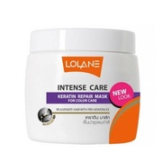 Маска для восстановления окрашенных волос с Кератином Lolane Natura