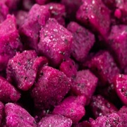 Драгонфрут (питахайя) красный свежемороженный кубики, 1 кг