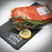 Семга слабосол пласт 500 грамм