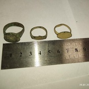 Металл кольцо украшение