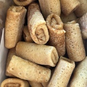 Блинчики с шоколадом и бананом