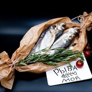 Корюшка вяленая с икрой