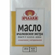 Ичалки Масло сливочное Ичалковское экстра 80%, 180 г