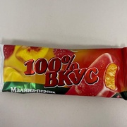 Мороженое десерт 100% со вкусом персик малина
