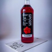 Сироп Клюква SPOOM, 1 л, стекло   