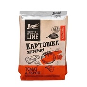 Чипсы Томат/укроп, ТМ "BRUTO" КРАФТ, 120 гр