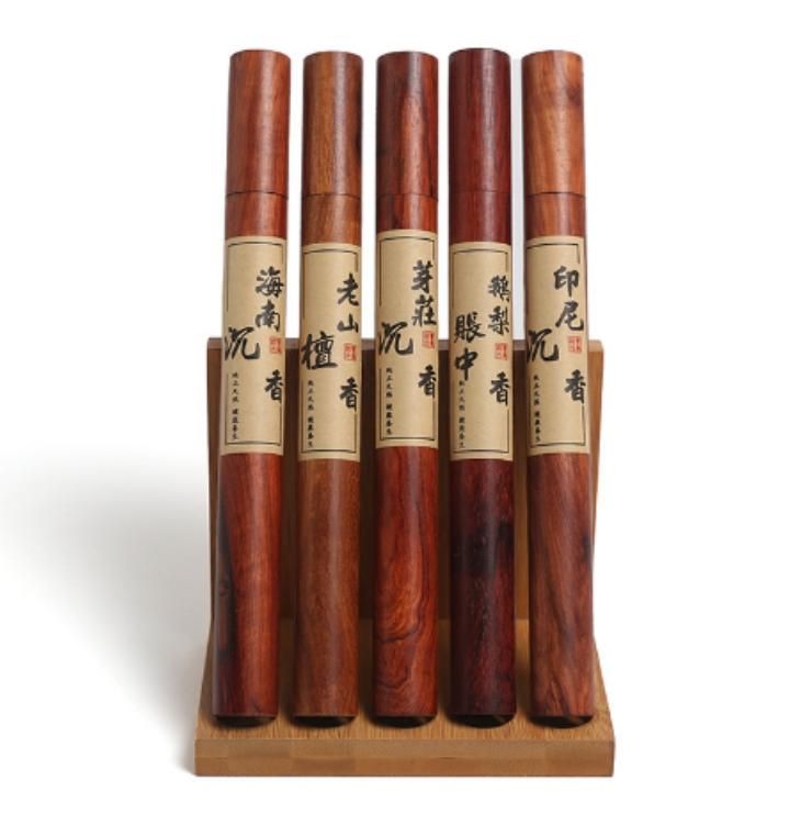 Благовония в деревянном тубусе 