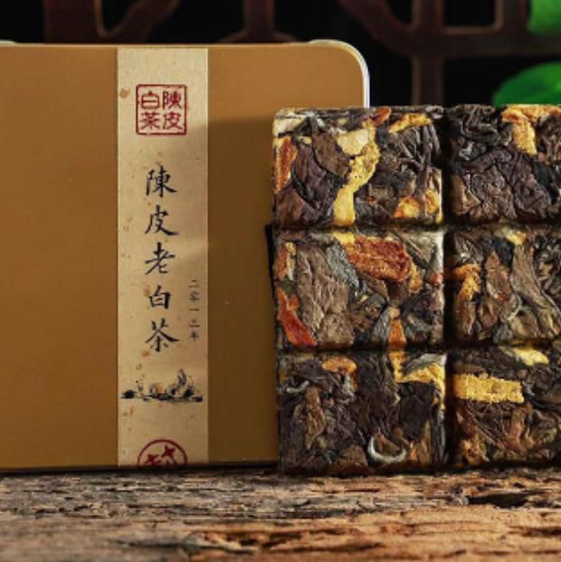 Белый чай с цедрой 30 гр Fuding Xinhui "Шоу Мей" 