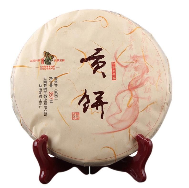 Шу Пуэр Дань Менхаю Ча шу Ван 357 гр 