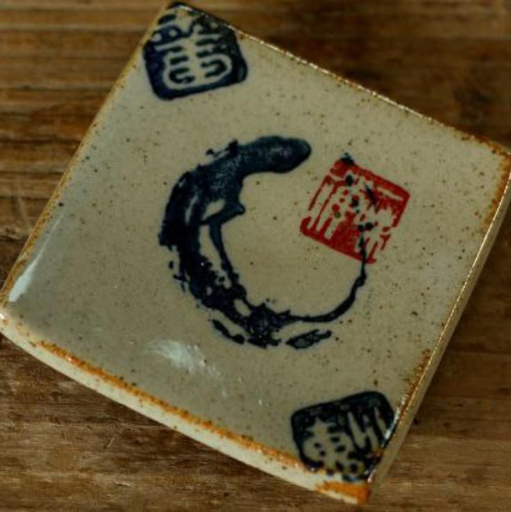 ✅Подставки - дзен/иероглиф керамика. 