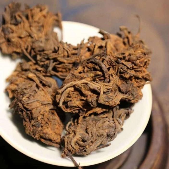 Шу Пуэр Головы с деревьев Гу Шу 300 гр 