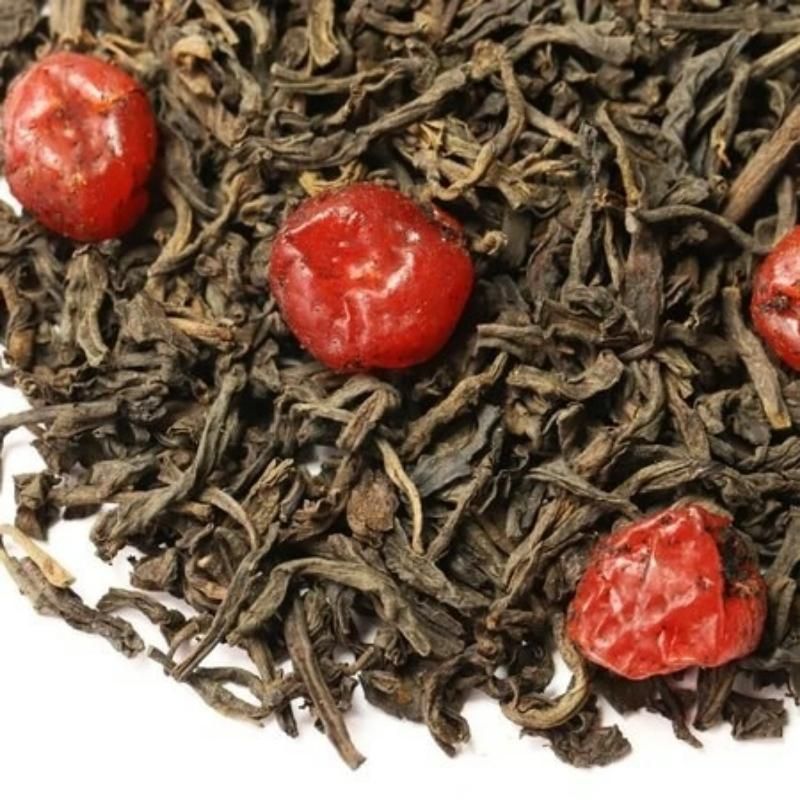 Шу Пуэр Вишневый с натуральной вишней 