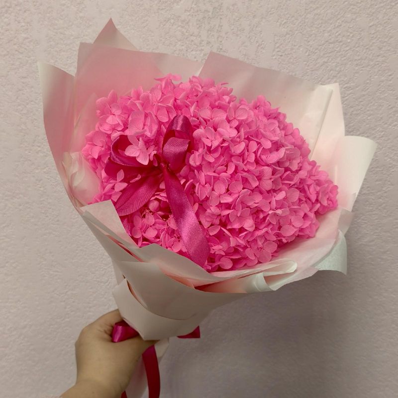 Букет из стабилизированной гортензии 