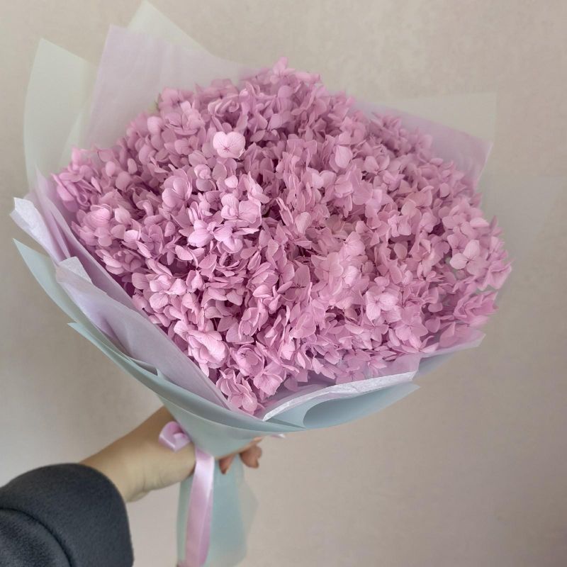 Букет из стабилизированной гортензии 