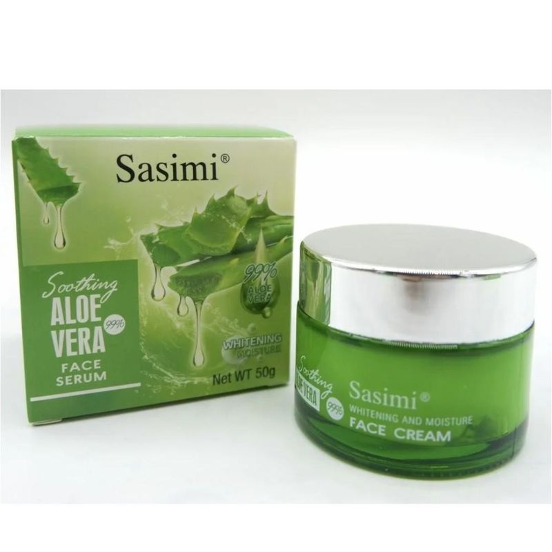 Крем для лица увлажняющий Алоэ Вера Sasimi Tanako 
