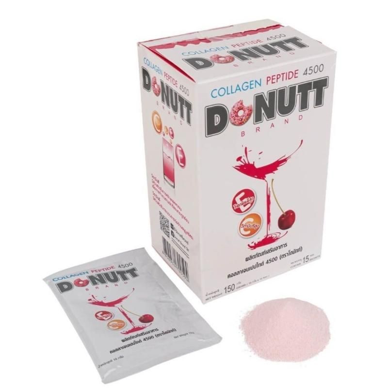 Коллаген морской пептидный 4500мг со вкусом вишни Donutt 