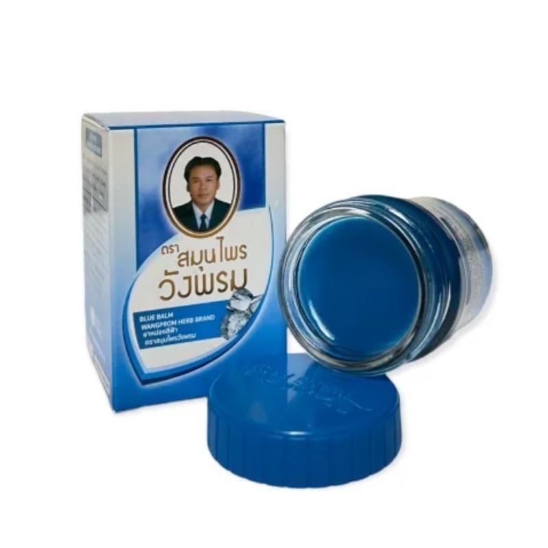 Лечебный синий бальзам Wangprom 