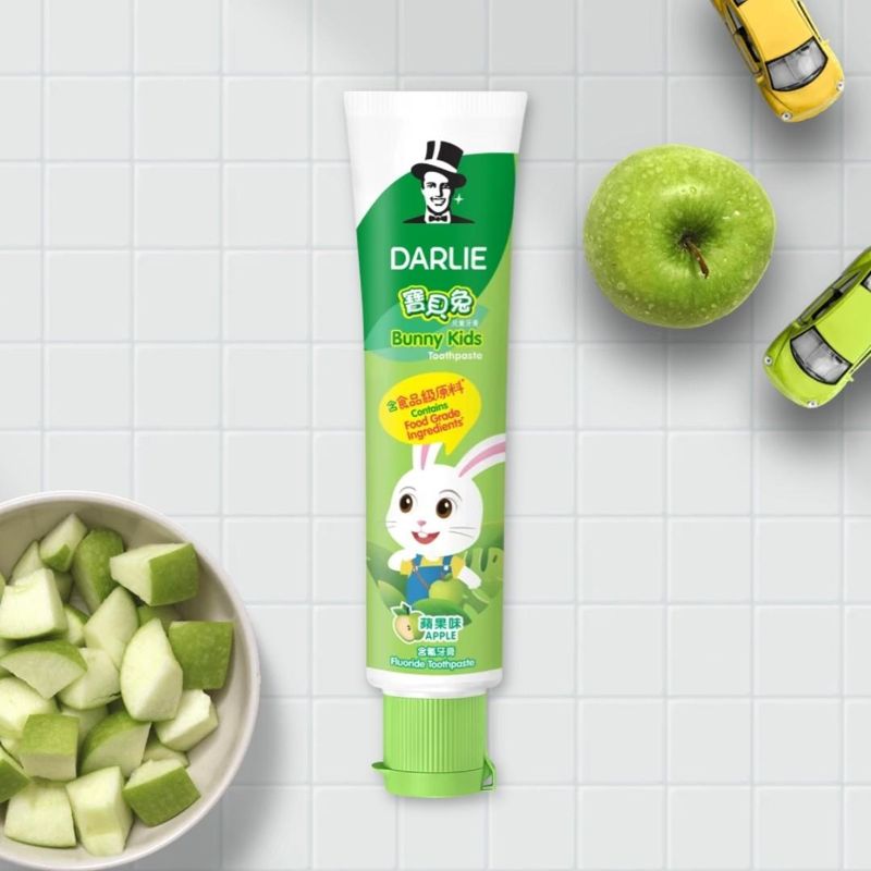 Детская зубная паста с фтором и кальцием Яблоко Darlie 