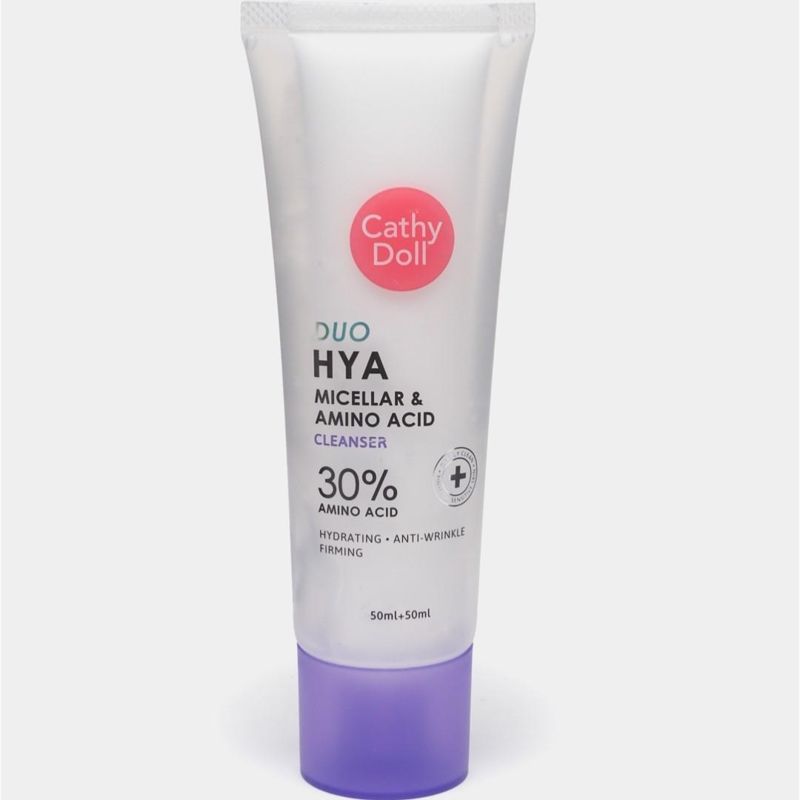 Пенка для умывания мицеллярная 2в1 "Аминокислоты и Гиалуроновая кислота" Cathy doll 