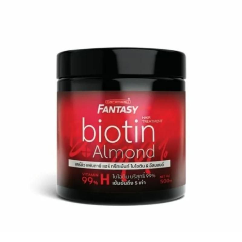 Маска для волос питательная "Биотин и масло Миндаля" Carebeau 