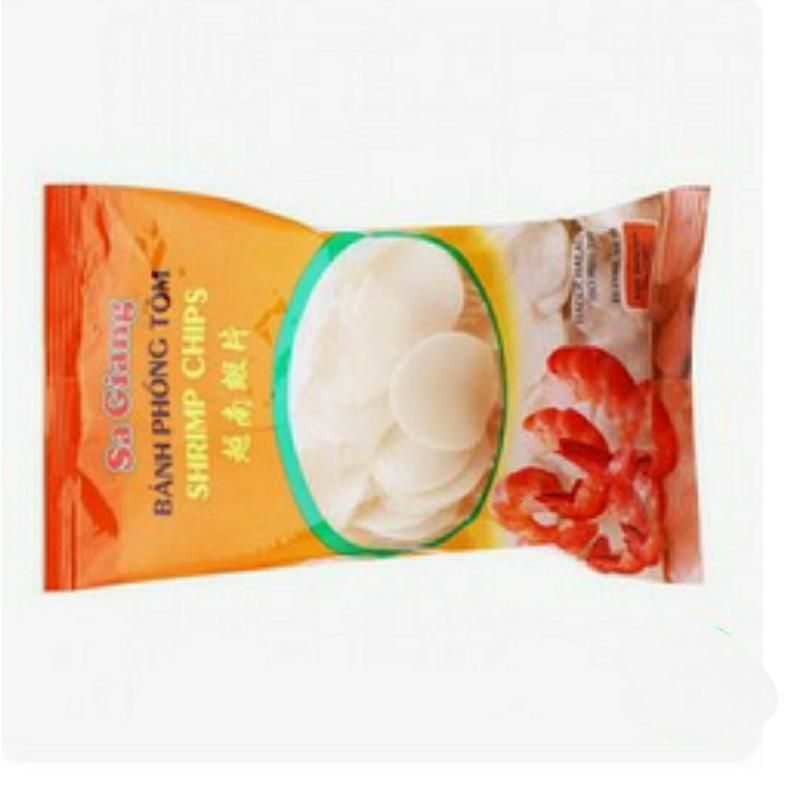 Рисовые чипсы со вкусом креветки, 200 гр 