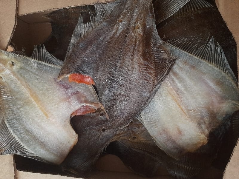 Камбала вяленая, без икры 