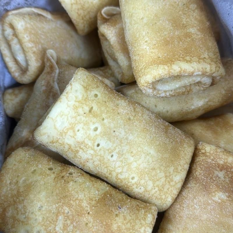 Блинчики с печенью и рисом 